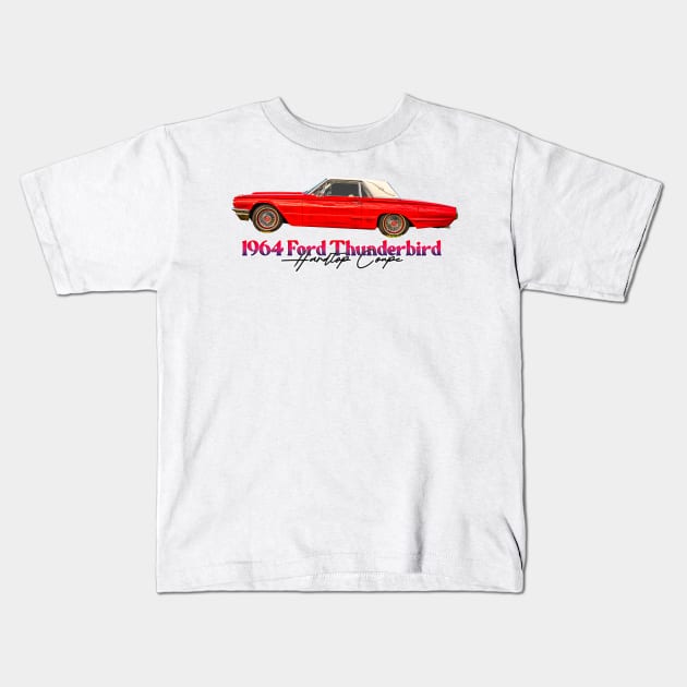 1964 Ford Thunderbird Landau Coupe Kids T-Shirt by Gestalt Imagery